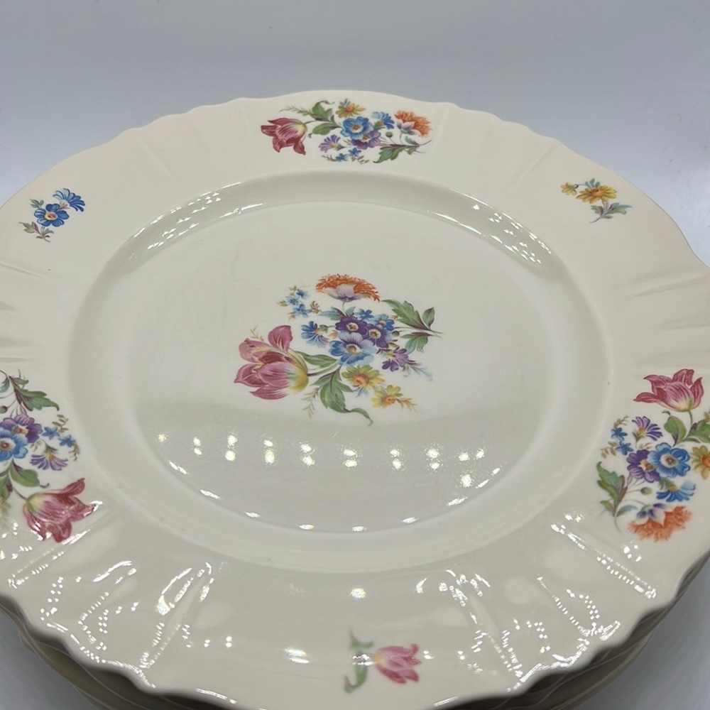 Syracuse China set of 6 Bohemian Plates